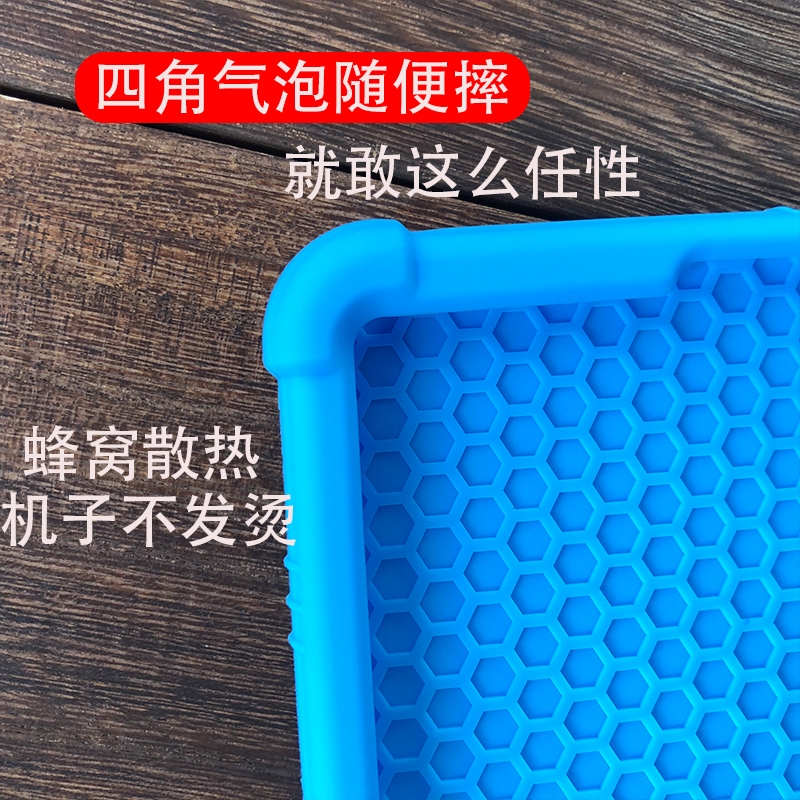 Gấu con thả sức đề kháng M5] Huawei Tablet 10,8 inch 10,1 inch bao đứa trẻ bảo vệ tay 8.4 PC phiên bản trẻ Pro bao gồm tất cả các thương hiệu nổi tiếng silicone vỏ mềm bên SHT CMR-W09 / AL09 - Phụ kiện máy tính bảng dán màn hình ipad