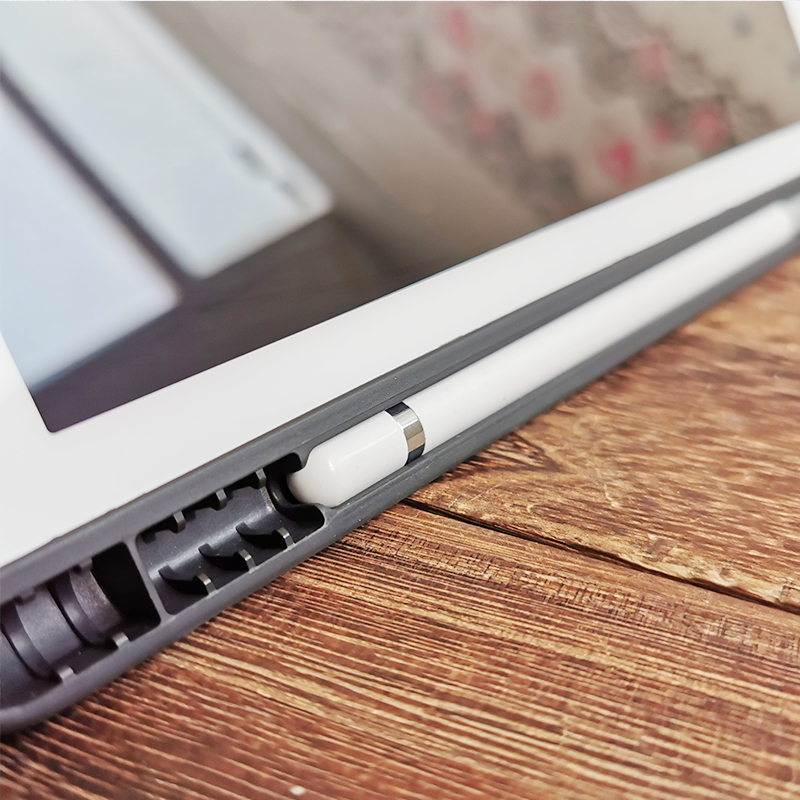Vỏ bảo vệ ipad pro10.5 mới 2018 có khe cắm bút 9,7 inch chống rơi 2019 Máy tính bảng Apple Air3 10 5 máy tính 9,7 inch bao gồm tất cả bút chì silicon chống rơi - Phụ kiện máy tính bảng ốp ipad air 4