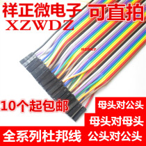 40p color DuPont line female head to female head male to male 40 in a row 10 21 30CM