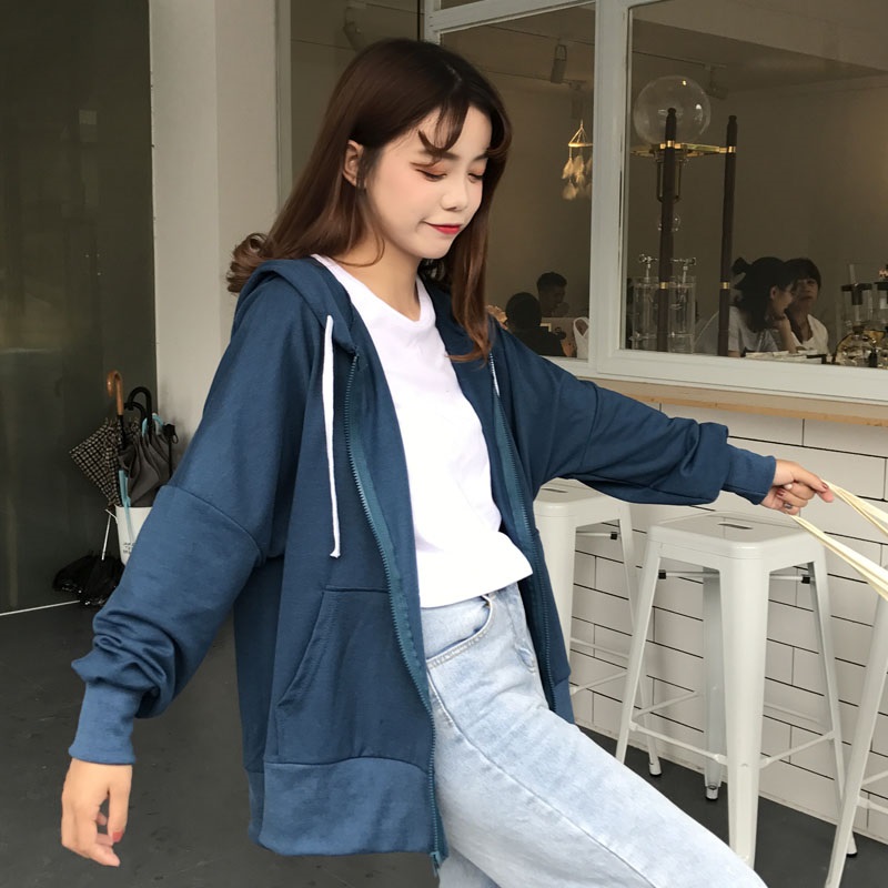 chic dài tay áo cardigan an ninh thủy triều 2019 mùa xuân và mùa thu sinh viên mới Hồng Kông gió của phụ nữ thành lập áo khoác gió lỏng lười biếng