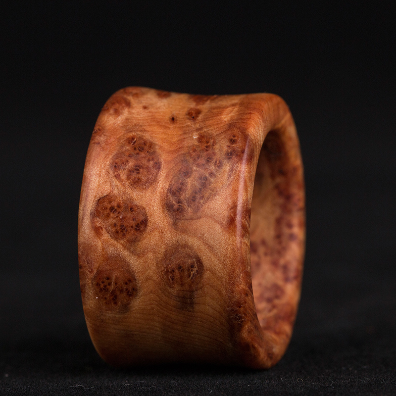Bague mixte       en Thuja - Ref 3086437 Image 4