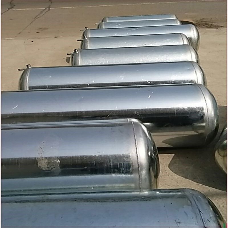 Truck water tank small water tank water brake Big Head air pressure plus water anti-rust drenching water tank galvanized plate auxiliary kettle auto parts