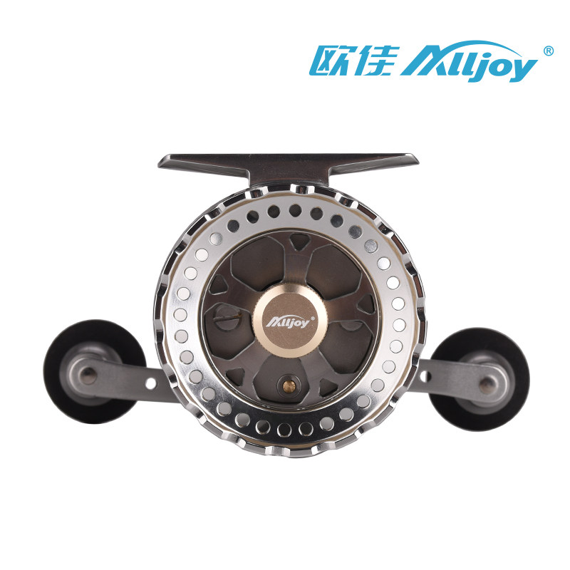 Yichao Oujia FND65 Sea Goose Raft Fishing Wheel Extension Rocker Large Line Cup All Metal Anti-corrosion Fishing Bridge Raft Wheel