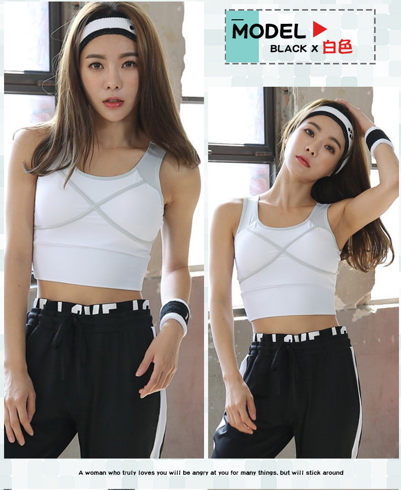 Kích thước lớn vest thể thao nữ phòng tập thể dục chống sốc áo ngực chất béo mm200 kg chạy bốn mùa tập thể dục yoga quần áo lót trang phục tập yoga cho nữ