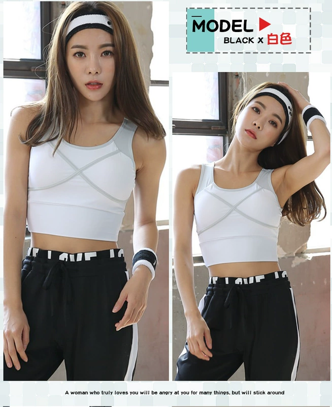 Kích thước lớn vest thể thao nữ phòng tập thể dục chống sốc áo ngực chất béo mm200 kg chạy bốn mùa tập thể dục yoga quần áo lót áo quần tập yoga
