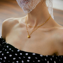 PN snake bone necklace female stack wear ins cold wind light luxury niche brand design tide pendant does not fade choker