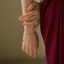 pn bracelet ins niche design sense simple cold wind high grade sense jewelry gift retro handpieces bracelet female