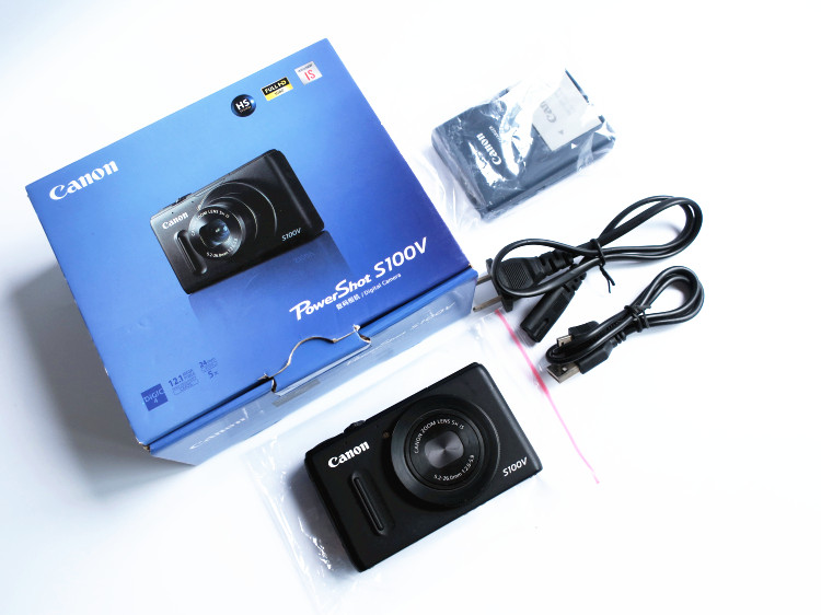 Hiệu suất nâng cao Khẩu độ lớn Máy ảnh kỹ thuật số Canon / Canon PowerShot S100V / S100 - Máy ảnh kĩ thuật số máy ảnh giá rẻ dưới 3 triệu