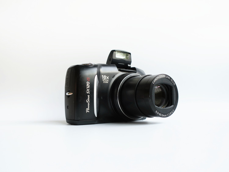 Máy ảnh kỹ thuật số gia đình cũ của Canon 10x Canon / Canon PowerShot SX120 IS - Máy ảnh kĩ thuật số máy ảnh cơ giá rẻ