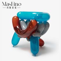 Masfino Korean designer Netred Living Room Creative Balloon Chair Molding Air-shaped Alien-shaped Glass Chair