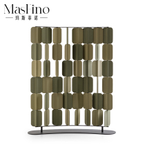 Masfino Simple Modern Designer Separation of Portal Screen Fittings Restaurant Seat Screen Art Hotel