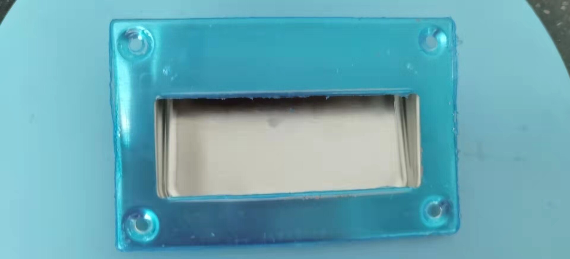 304 stainless steel handle industrial handle cabinet door handle embedded 128*84mm surface mounted