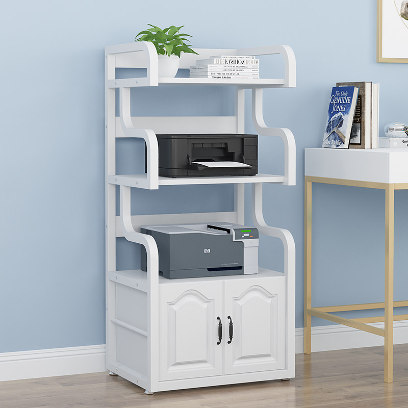 New product printer rack rack multi-layer rack simple modern mobile floor desk side main shell storage rack