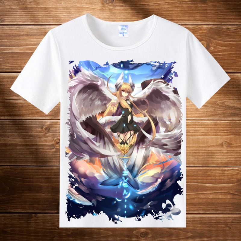 Hẹn hò chiến đấu lớn T-Shirt năm con sông road bốn series là mười hương phim hoạt hình anime xung quanh quần áo nam giới và phụ nữ vòng cổ ngắn tay áo hình dán sticker