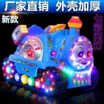 Castle rail coin electric new rocking car Childrens Home door supermarket commercial Swing Machine baby car game