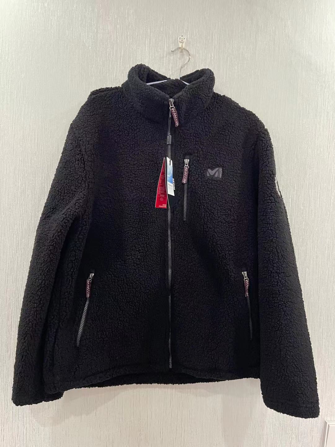 Spot Search MILLET AUTUMN WINTER GRIP SUEDE CLOTHES MEN AND WOMEN WINDPROOF WARM LINER SPORTS OUTDOOR MACAQUE 22-Taobao