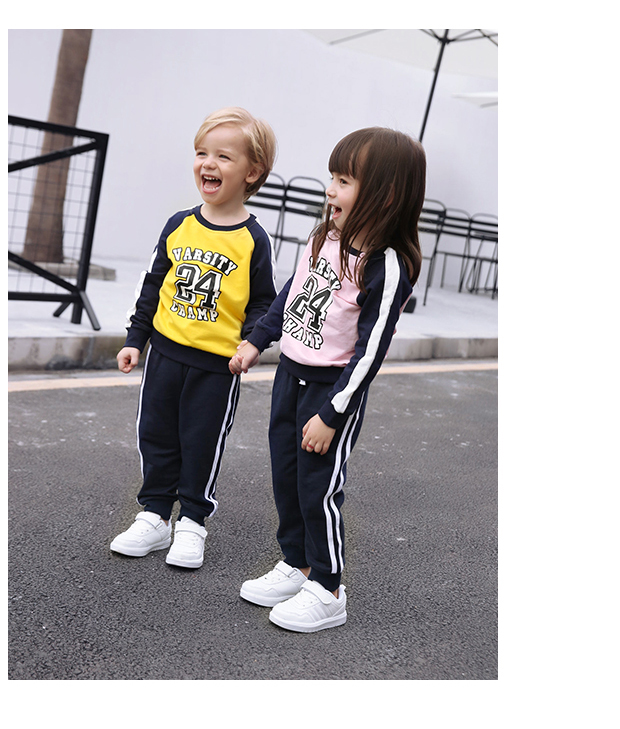 Quần bé trai 3 bên dài xuân hè 2018 mới 4 trẻ em 5 mặc 6 bé gái giản dị 7 tuổi cotton cửa hàng quần áo trẻ em