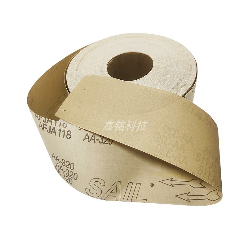 High-end handicraft plastic paint sand cloth AF118 black ultra soft sand cloth roll ultrafine soft cloth sandpaper roll SAIL-Taobao