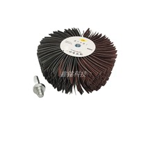 Emery cloth wire drawing wheel flower head concave and convex surface gap dill jackfruit polishing wheel metal wood deburring grinding