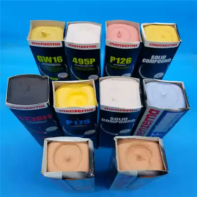 Original German famous wax FF purple wax polished red wax acrylic eyeglass frame ABS surface polishing wax