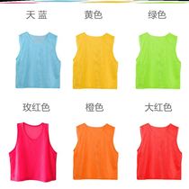 Team uniforms match football training competition customized number outdoor expansion vest team clothes