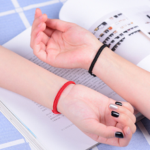 抖音同款情侣手工编绳diy头发手链