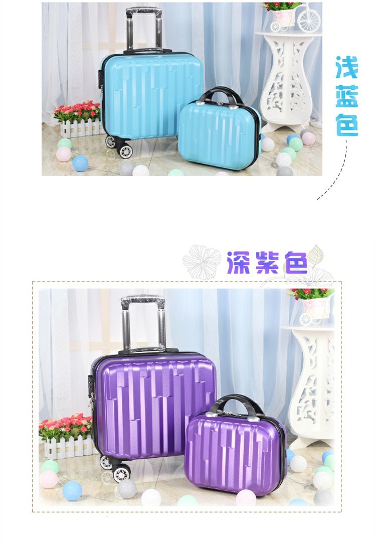 18 inch trẻ em nội trú hộp hành lý nữ phổ quát bánh xe đẩy trường hợp nam vali khóa sinh viên khóa hành lý nhỏ tùy chỉnh tui du lich