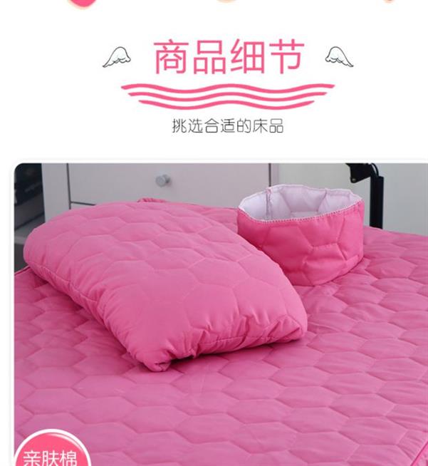 Giường bốn tầng sang trọng Châu Âu làm đẹp giường 180 * 60 bốn bộ đầu giường massage vuông giường Hàn Quốc bộ cao cấp - Trang bị tấm giá khăn trải giường spa