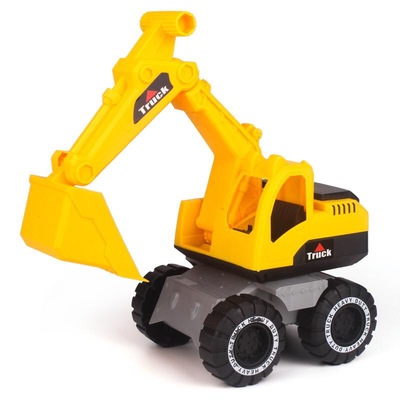 大号工程车挖掘机儿童耐摔玩具