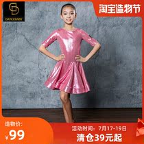 Dancebaby Childrens Latin dance costume Childrens girl competition dress performance dance dress girl DAS83