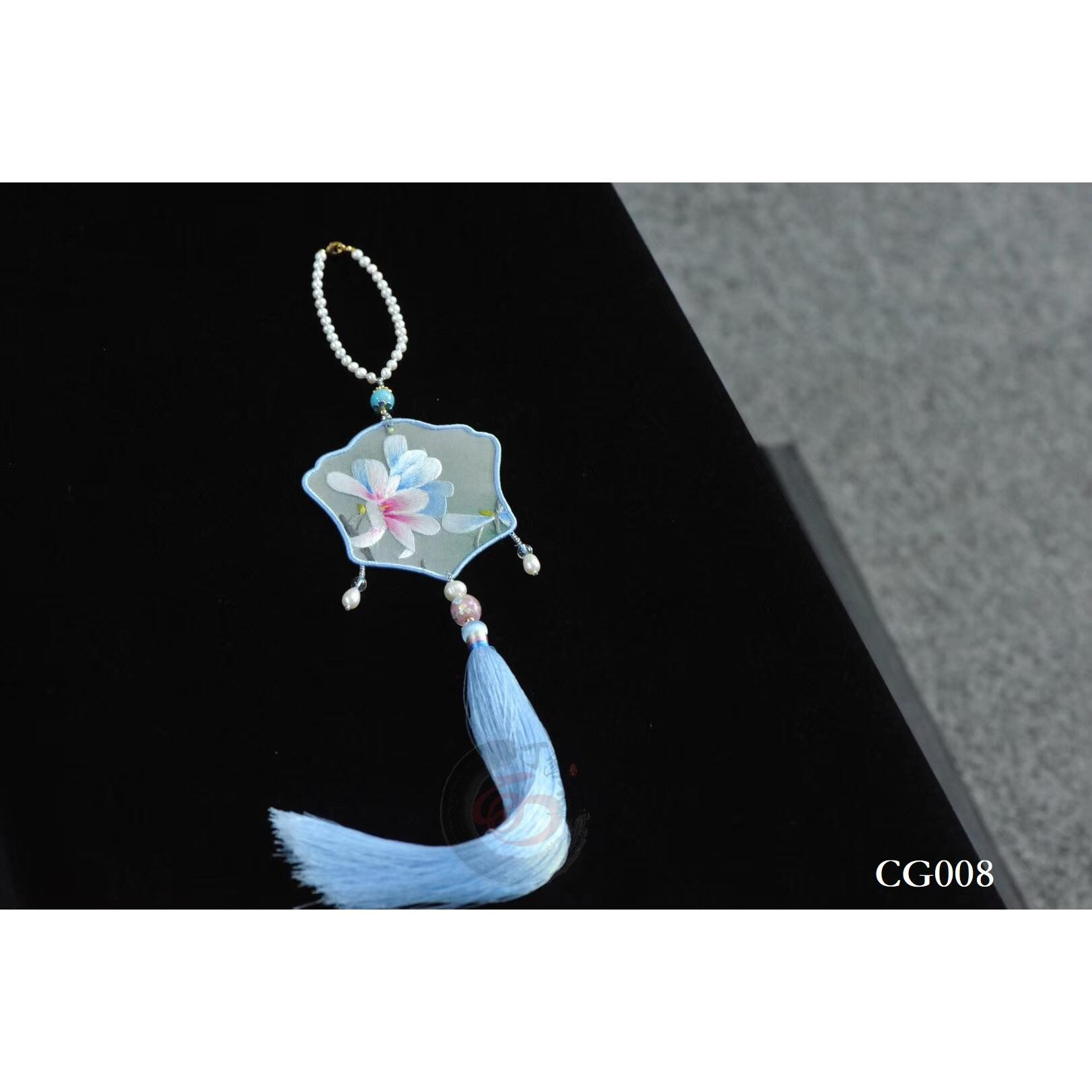 Suzhou Embroidery Hand Embroidery Craft Gift Ornament Double-sided Embroidery Car Decoration Pendant