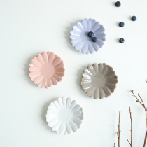 Export daisy small plate ceramic petal plate seasoning plate dessert plate dipping plate sauce plate jam plate