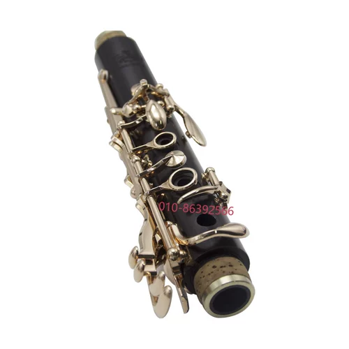 Карл Лейстер Кларин 18 Ключ KCL-1000G, покрытый розовым золотом, черные трубки черные трубки