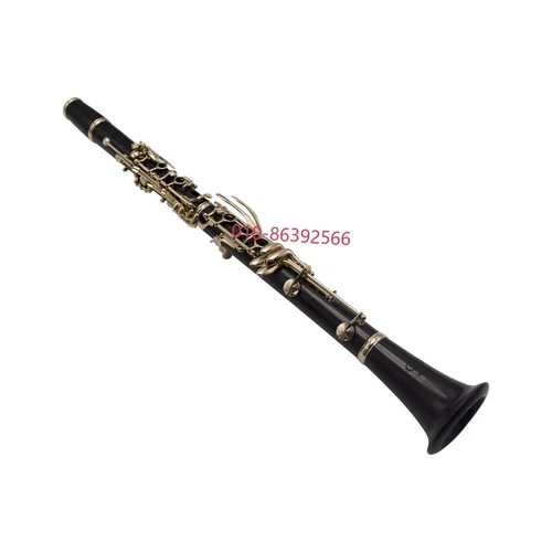 Карл Лейстер Кларин 18 Ключ KCL-1000G, покрытый розовым золотом, черные трубки черные трубки