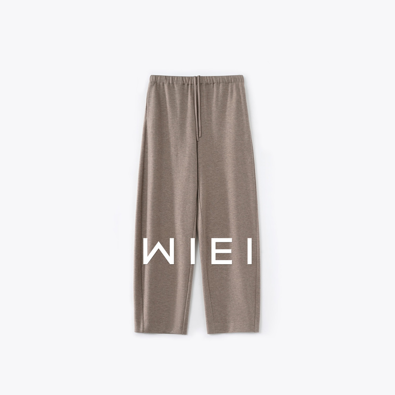 Rongrong Wiei Warm Fleece Pants* Machine Washable 100% Sheep Wool Casual Pants with a Relaxed Drape W26102441