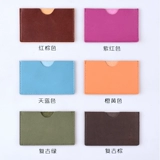 Картхолдер, комплект, кожаный защитный чехол, из натуральной кожи, с печатью вашего логотипа, воловья кожа