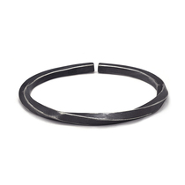 S999 Sterling silver Mobius ring Silver bracelet Vintage made old solid mens bracelet Viking war bracelet couple lettering