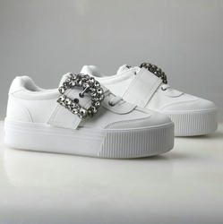 3.21 K.L Women's Buckle Retro Low-top Sports and Casual Breathable Sneakers