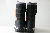 12 7 E X Autumn and winter childrens warm boots waterproof plus fleece comfortable cotton boots
