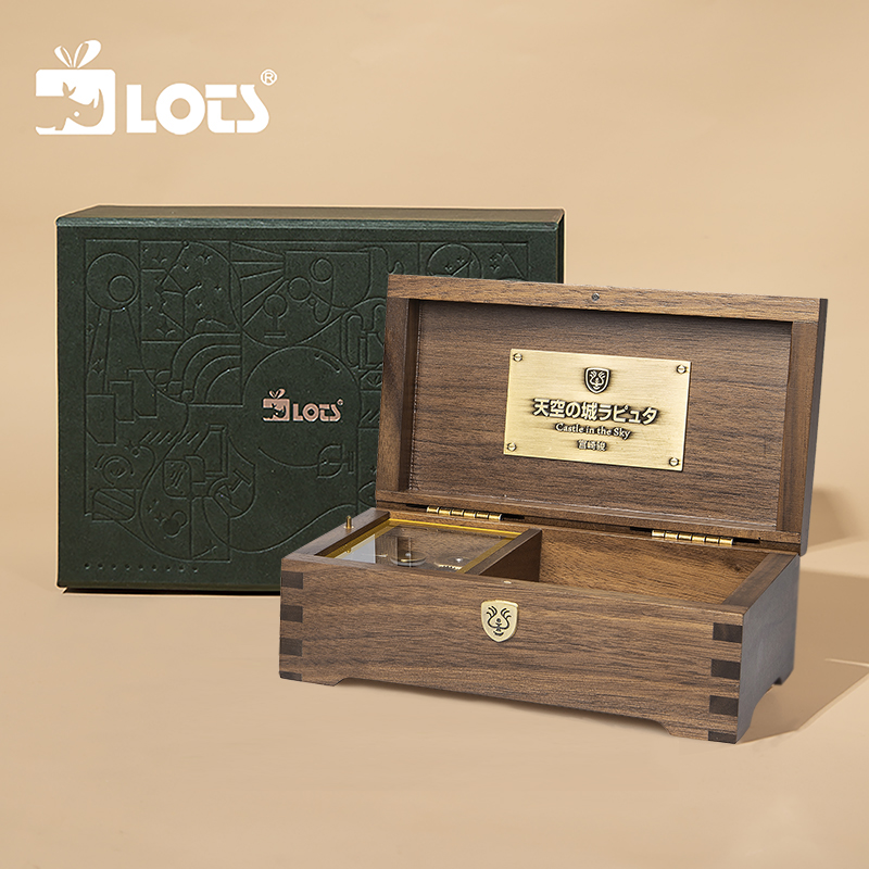 LOTS wood jewelry box music box music box music box custom creative Valentine's Day wedding birthday gift girls boys