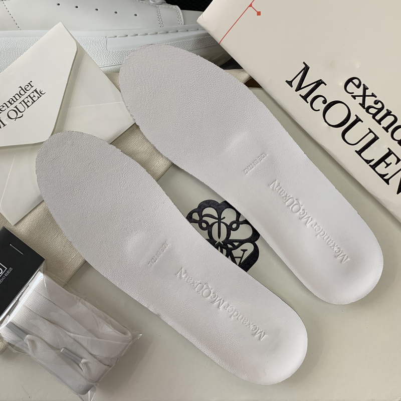 Mcqueen Insoles Genuine Original Latex White Shoes for Men and Women, Anti-Odor, Breathable, Genuine Cowhide Casual Shock-Absorbing Sports Sneakers Mcqueen Insoles Genuine Original Latex White Shoes for Men and Women, Anti-Odor, Breathable, Genuine Cowhide Casual Shock-Absorbing Sports Sneakers