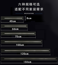 Track socket wall-mounted power removable surface-mounted home kitchen dedicated wireless power strip