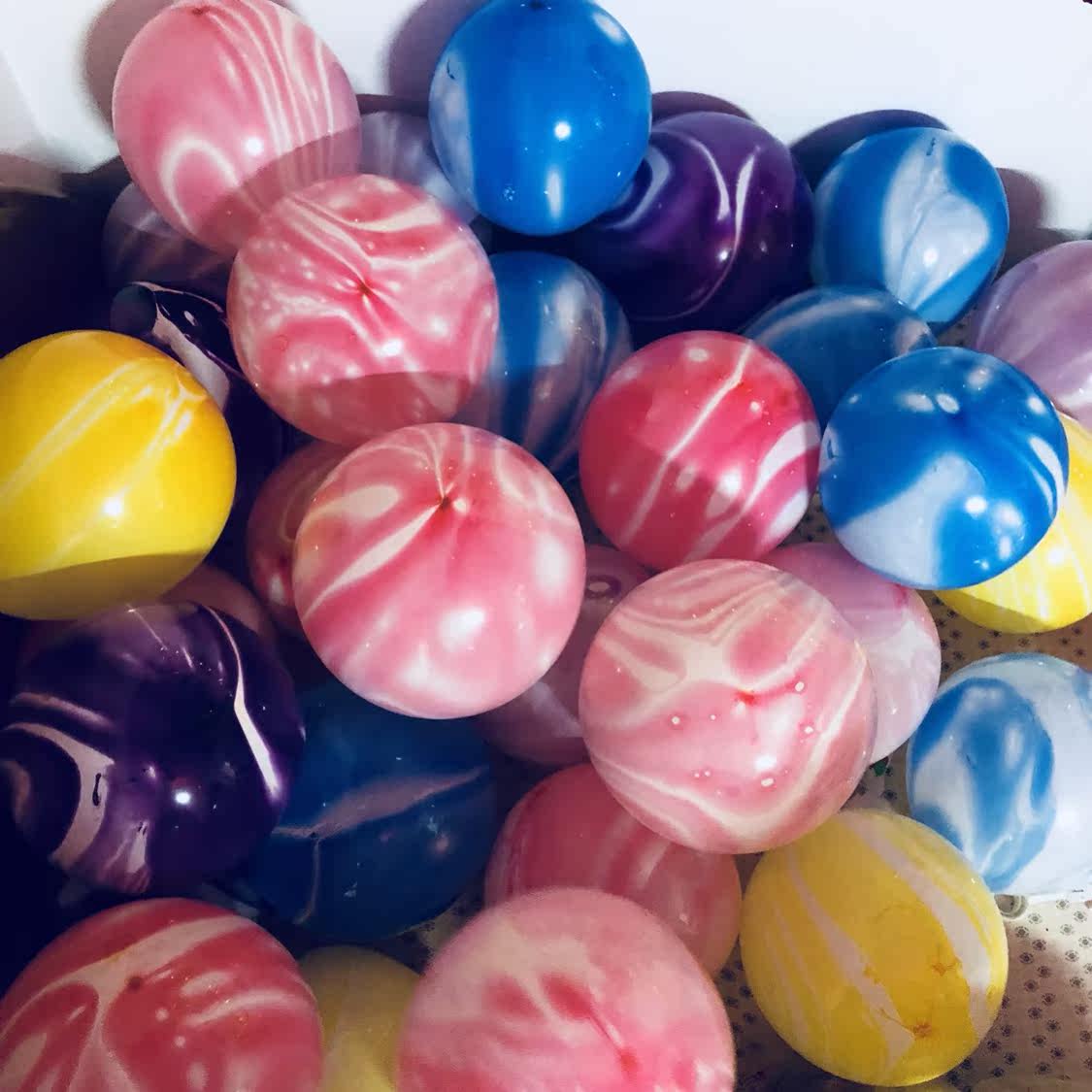 Cloud Veins Marble Agate Ball Latex Thickened Birthday Balloon Wedding Wedding Wedding wedding Genuine Photo Helium Balloon