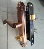 Indoor door lock handle door lock wood door lock steel wood door lock aluminum alloy door lock European style swing door lock