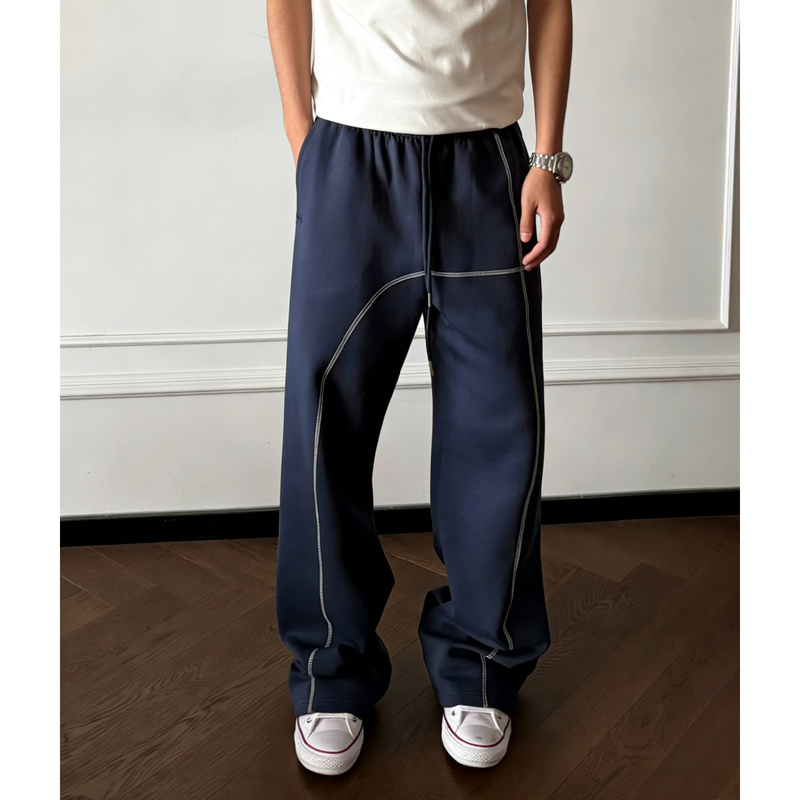Dsrg High-End Lyocell Cooling Hasselblad Line Structure Three-Needle Five-Thread Air Sweatpants Outdoor Sports Casual Pants