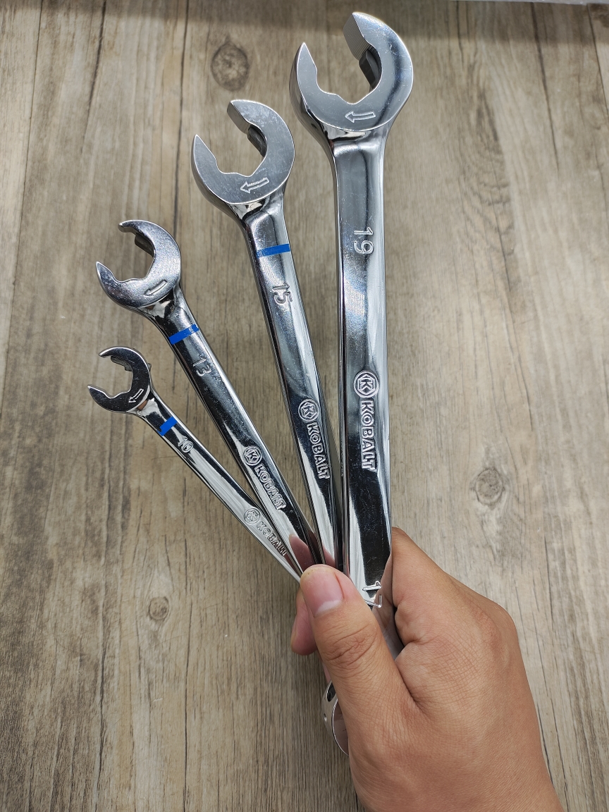 KOBALT Kaubert one-way ratchet tubing wrench ratchet wrench with double opening-Taobao