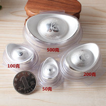 Sterling silver ingot 999 sterling silver silver ingot investment silver raw materials 50g 100G 500g
