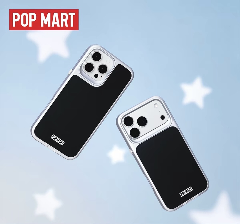 Bubble Mart iPhone Magnetic Back Cover Case (Matte Silver) Trendy Toy Figurine Gift Bubble Mart iPhone Magnetic Back Cover Case (Matte Silver) Trendy Toy Figurine Gift