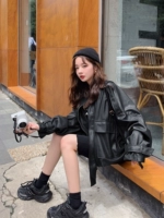 Ретро осенняя короткая куртка, коллекция 2023, оверсайз, свободный крой, по фигуре, подходит для подростков