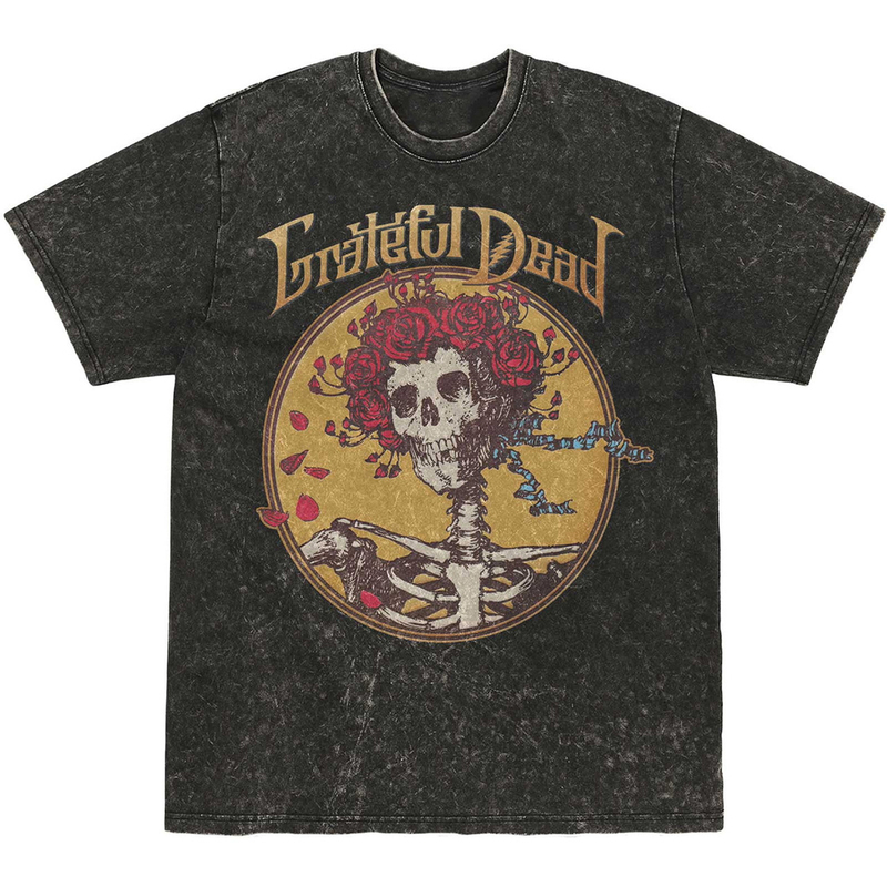 Grateful Dea Rock Punk High Street Skull Dark American Style Short-Sleeved Men's T-Shirt Grateful Dea Rock Punk High Street Skull Dark American Style Short-Sleeved Men's T-Shirt